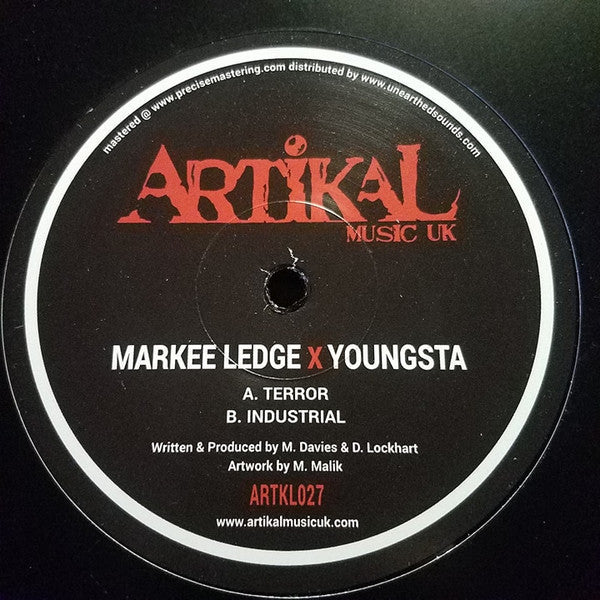 Youngsta, Markee Ledge - Terror / Industrial | Mint (M) Generic-
