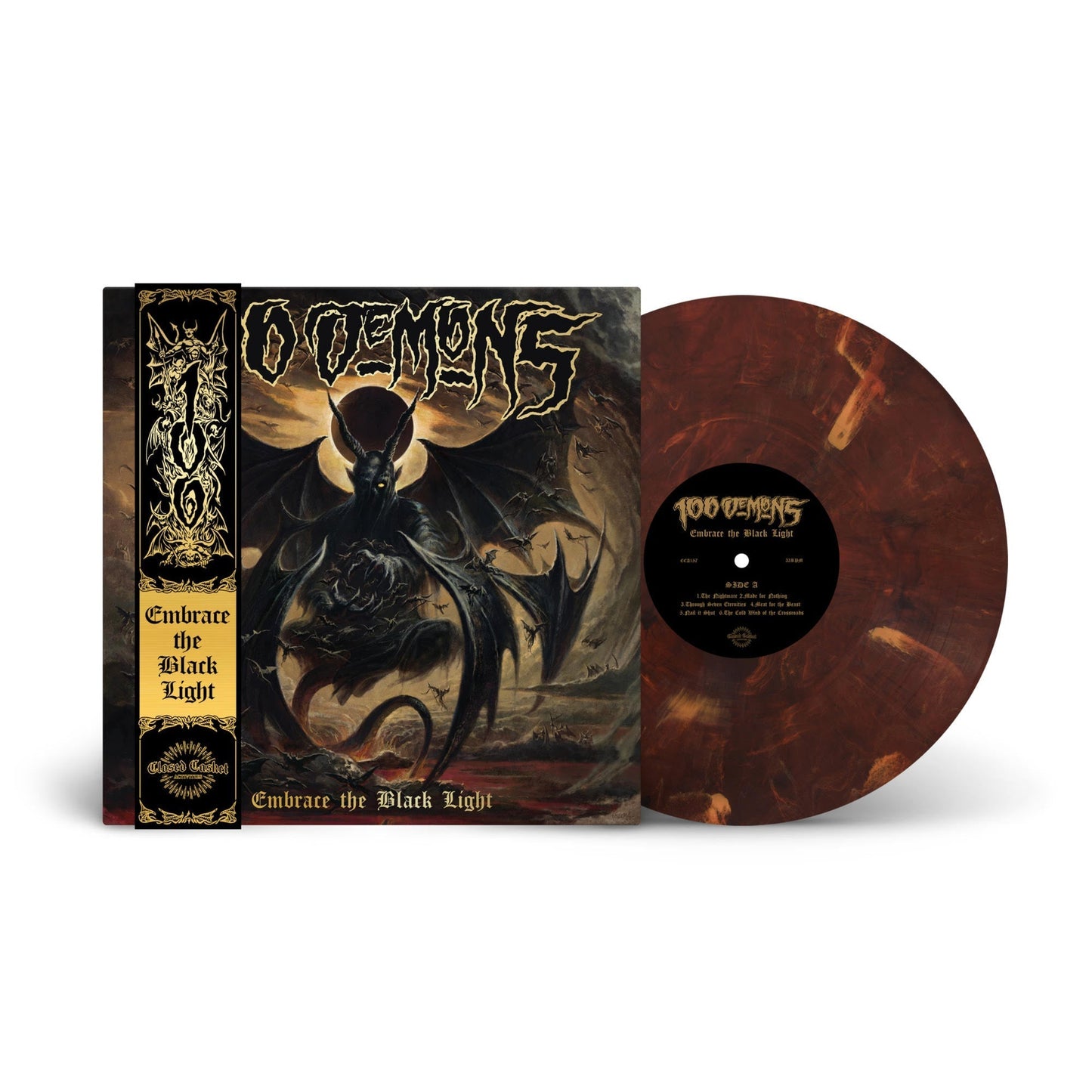 100 Demons - Embrace The Black Light [Spiritual Obliteration Marble] |-