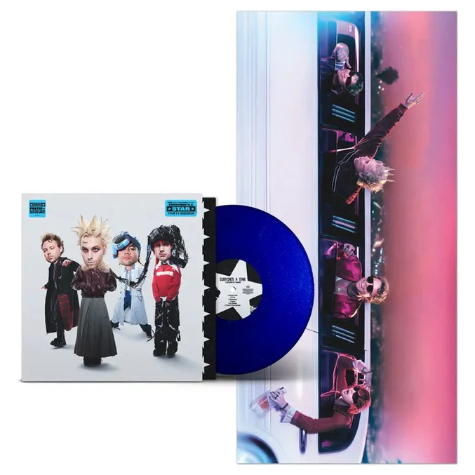 5 Seconds Of Summer - Everyone's A Star (Indie Exclusive, Electric Blue Colored Vinyl, Exclusive Bonus Poster) |-