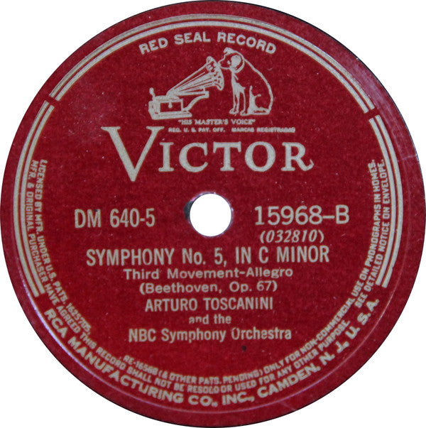 Ludwig Van Beethoven - Fifth Symphony | Very Good (VG) Very Good Plus (VG+)-
