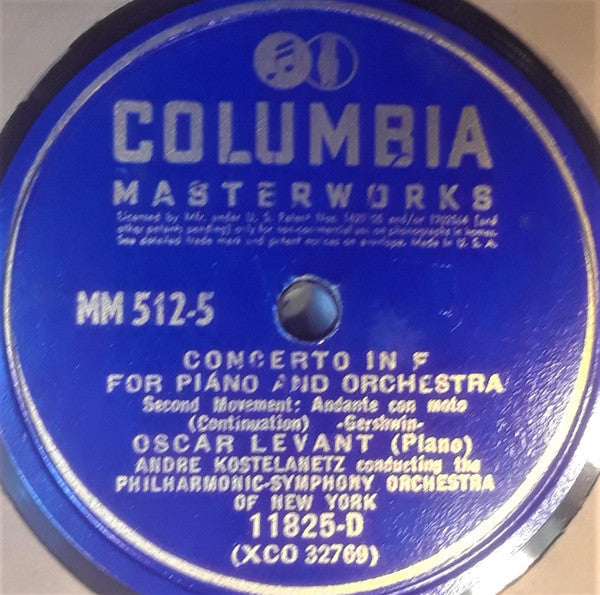 George Gershwin - Concerto In F | Very Good Plus (VG+) Very Good (VG)-