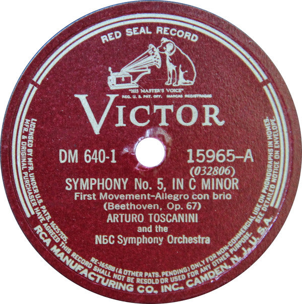 Ludwig Van Beethoven - Fifth Symphony | Very Good (VG) Very Good Plus (VG+)-