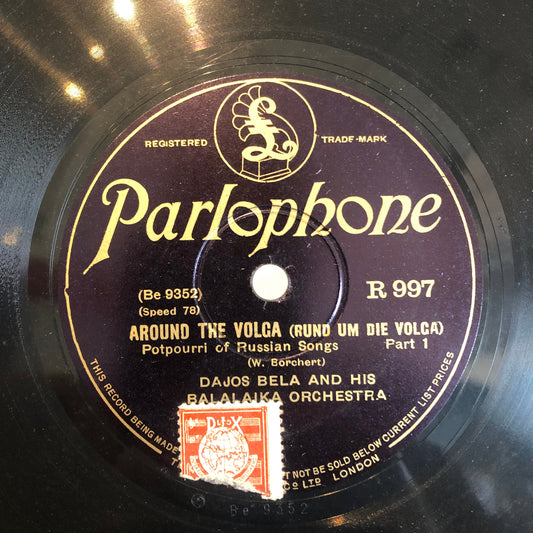 Dajos Bela - Around The Volca | Very Good Plus (VG+) Generic-
