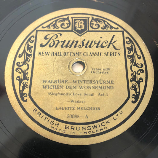 Wagner / Lauritz Melchior - Walkure Wintersturme Wichen Dem Wonnemond / Meistersinger Morgenlich Leuchtend In Rosigen Schein | Very Good Plus (VG+) Generic-