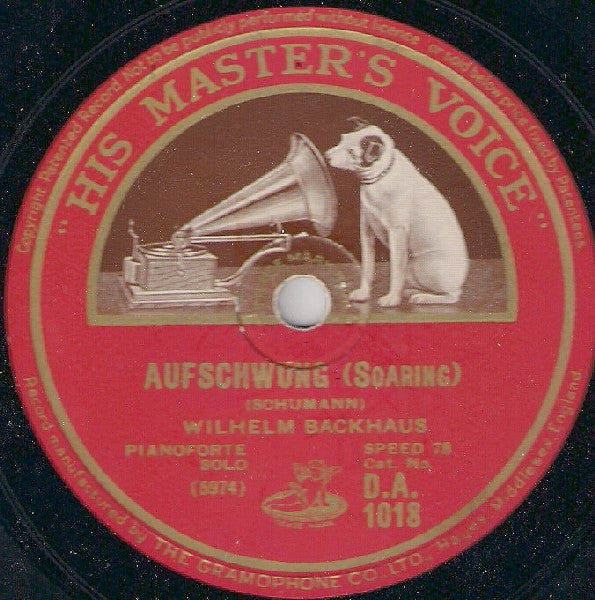 Wilhelm Backhaus - Tango / Aufschwung | Near Mint (NM) Generic-