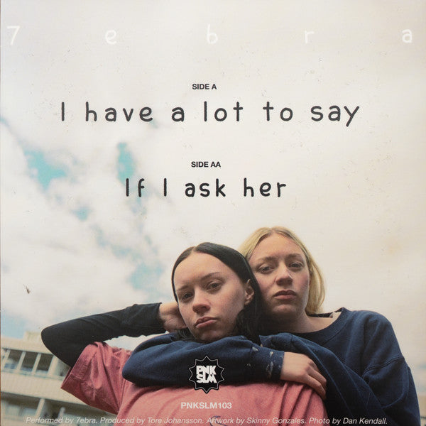 7ebra - I Have A Lot To Say | Mint (M) Mint (M)-