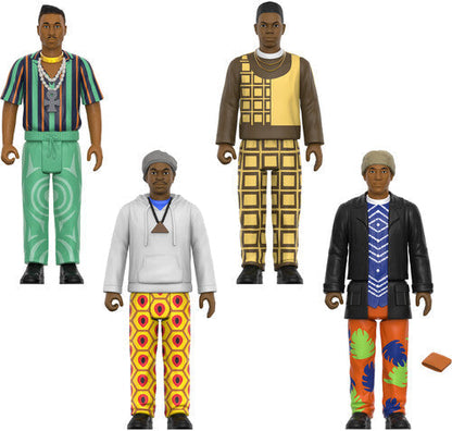 A Tribe Called Quest - Super7 - A Tribe Called Quest - ReAction Figures Wv1 - People's Instinctive Travels and the Paths of Rhythm 4-Pack (Large Item, Action Figure) |-