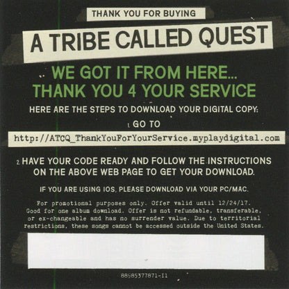 We Got It From Here…Thank You 4 Your Service | Mint (M) Mint (M)-