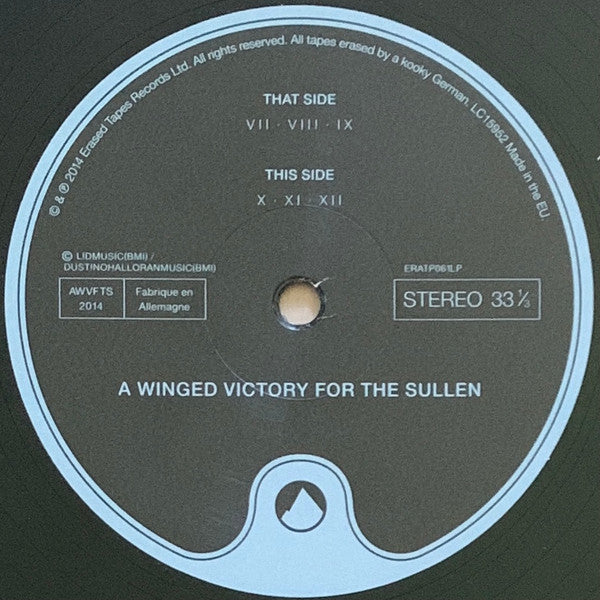 A Winged Victory For The Sullen - Atomos | Mint (M) Mint (M)-
