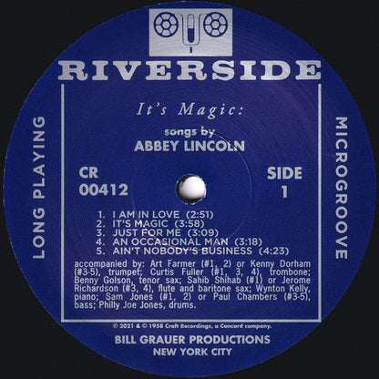 Abbey Lincoln - It's Magic | Mint (M) Mint (M)-