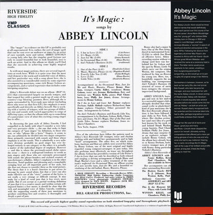 Abbey Lincoln - It's Magic | Mint (M) Mint (M)-