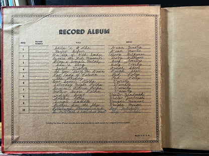 Va - 10 PAGE BOOK 78RPM 10" RECORDS | Excellent (EX)--
