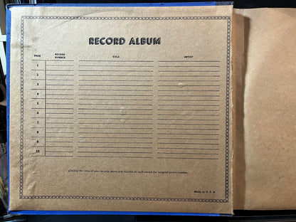 Va - 10 PAGE BOOK 78RPM 10" RECORDS | Excellent (EX)--