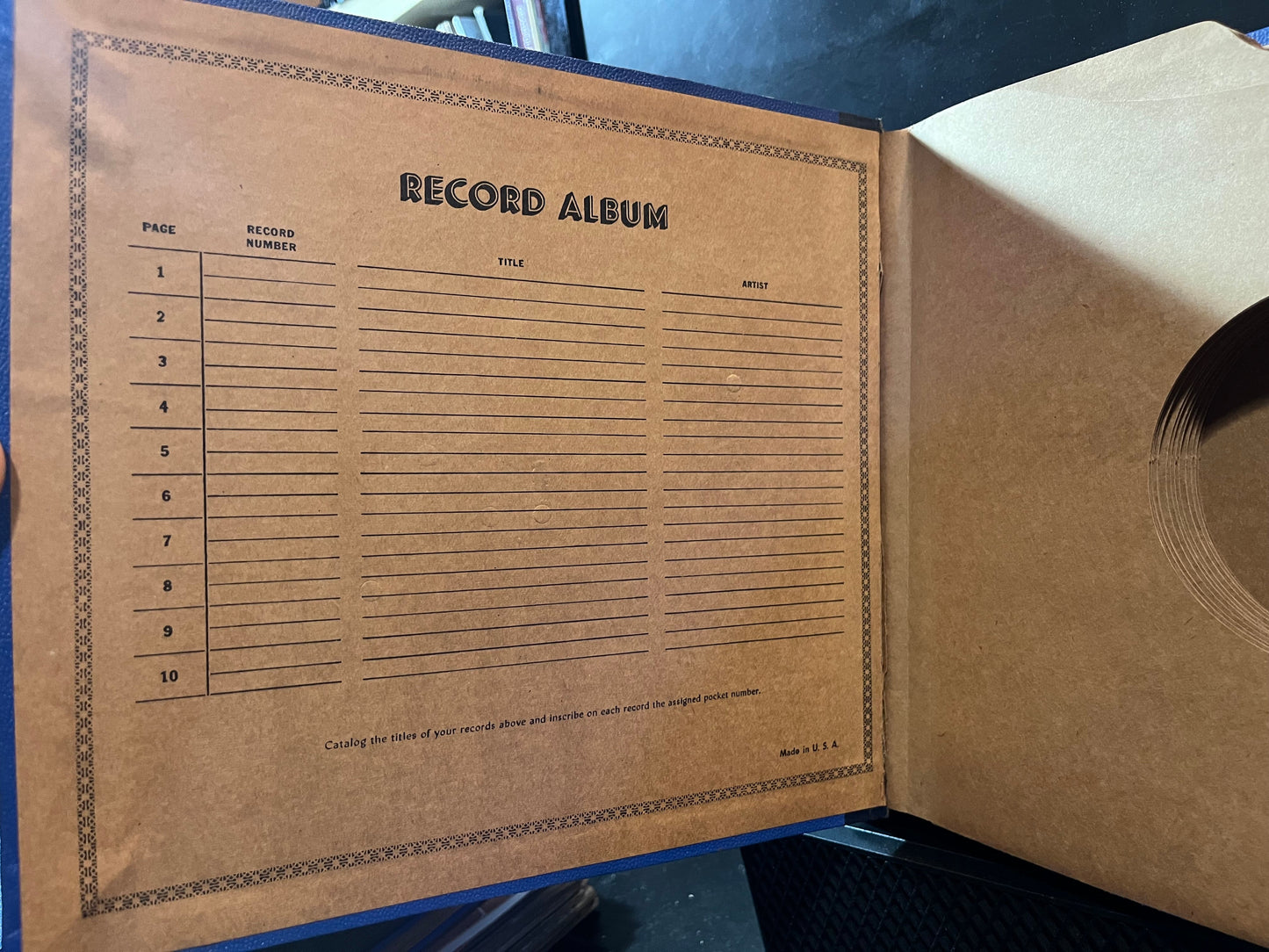 Va - 10 PAGE BOOK 78RPM 10" RECORDS | Excellent (EX)--