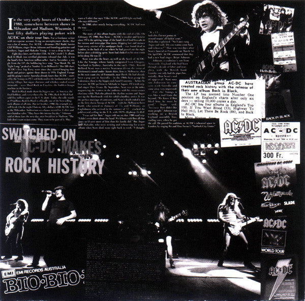 AC/DC - Back In Black (VINYL) | Mint (M) Mint (M)-
