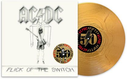 AC/DC - Flick Of The Switch (50th Anniversary Edition, Gold Color Vinyl) | Mint (M) Mint (M)-