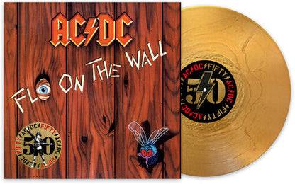 AC/DC - Fly On The Wall (50th Anniversary Edition, Gold Color Vinyl) | Mint (M) Mint (M)-