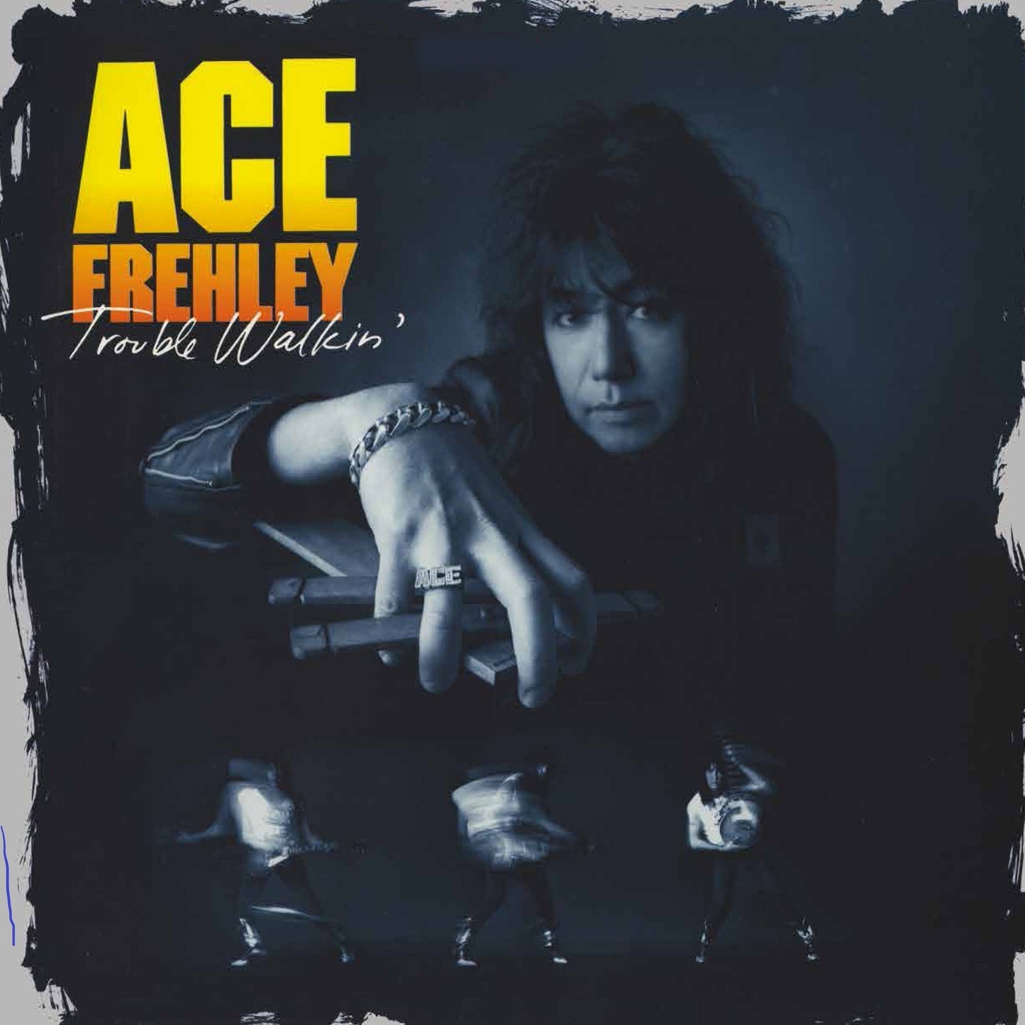 Ace Frehley - Trouble Walkin' (GREEN VINYL) | Mint (M) Mint (M)-