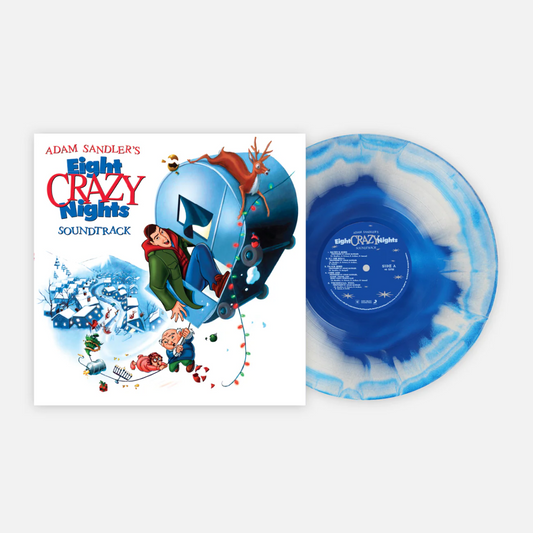 Adam Sandler - Eight Crazy Nights (Original Motion Picture Soundtrack) (Limited Edition, "Blue-In-Whitey" Colored Vinyl) | Mint (M) Mint (M)-