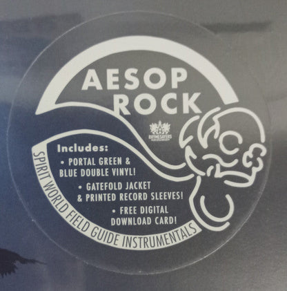 Aesop Rock - Spirit World Field Guide Instrumentals (GREEN + BLUE VINYL) | Mint (M) Mint (M)-