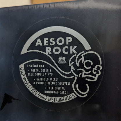 Aesop Rock - Spirit World Field Guide Instrumentals (GREEN + BLUE VINYL) | Mint (M) Mint (M)-