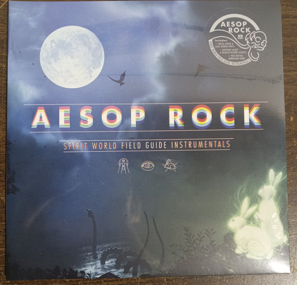 Aesop Rock - Spirit World Field Guide Instrumentals (GREEN + BLUE VINYL) | Mint (M) Mint (M)-