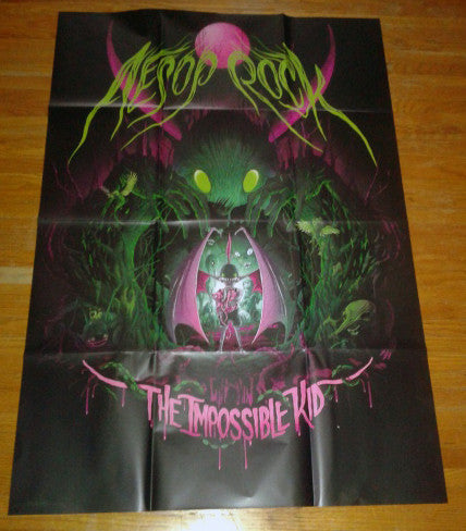 Aesop Rock The Impossible Kid Rhymesayers Entertainment LP, Gre + LP, Pin + Album Mint (M) Mint (M)-