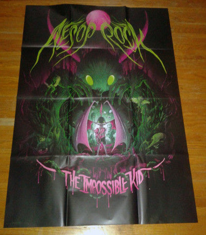 Aesop Rock The Impossible Kid Rhymesayers Entertainment LP, Gre + LP, Pin + Album Mint (M) Mint (M)-