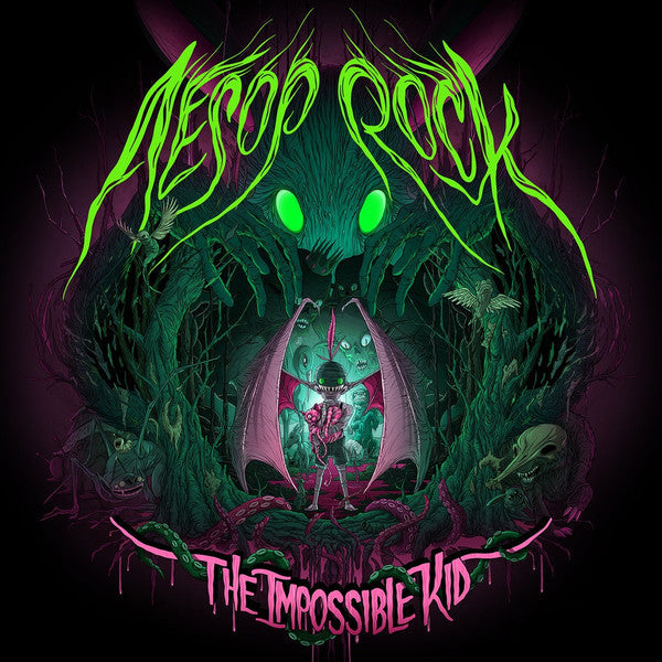Aesop Rock The Impossible Kid Rhymesayers Entertainment LP, Gre + LP, Pin + Album Mint (M) Mint (M)-