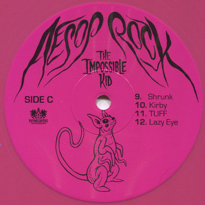 Aesop Rock The Impossible Kid Rhymesayers Entertainment LP, Gre + LP, Pin + Album Mint (M) Mint (M)-