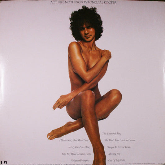 Al Kooper - Act Like Nothing's Wrong | Near Mint (NM) Very Good Plus (VG+)-