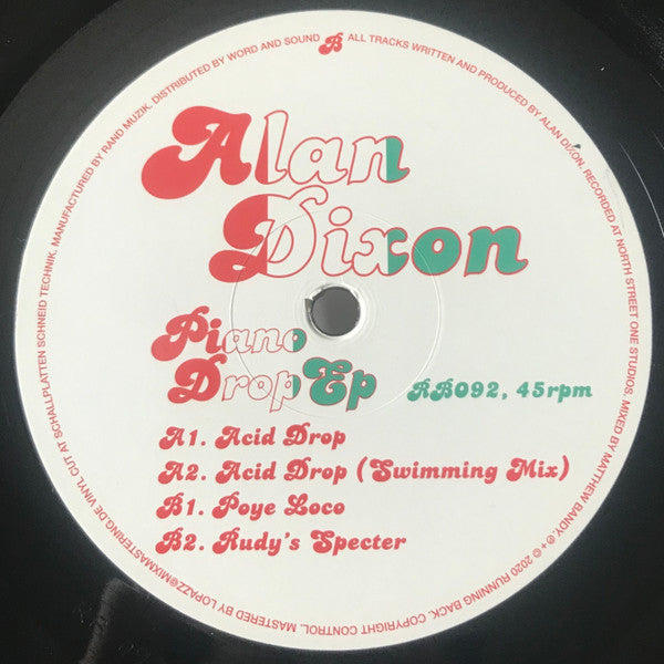 Piano Drop EP | Mint (M) Mint (M)-