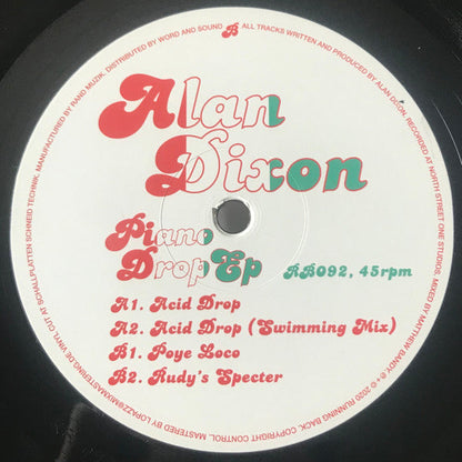 Piano Drop EP | Mint (M) Mint (M)-