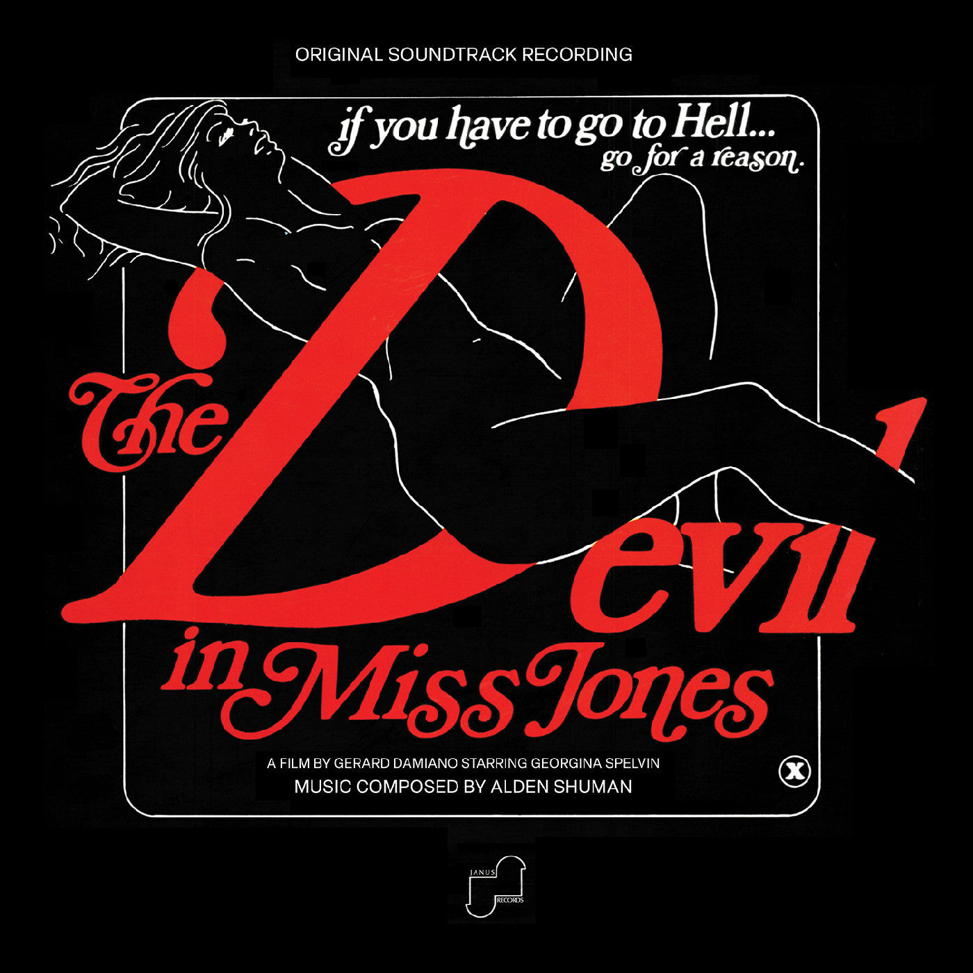 Alden Shuman - The Devil In Miss Jones--Original Soundtrack Recording (Hellfire VINYL) | Mint (M) Mint (M)-