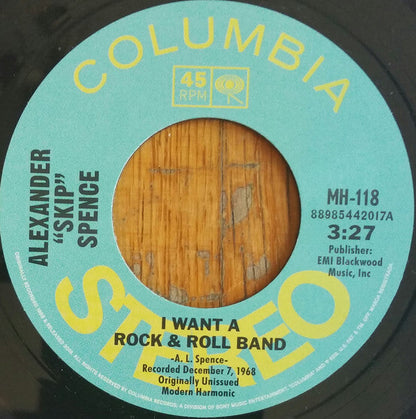 Alexander Spence - I Want A Rock & Roll Band (7" VINYL / RSD) | Mint (M) Mint (M)-
