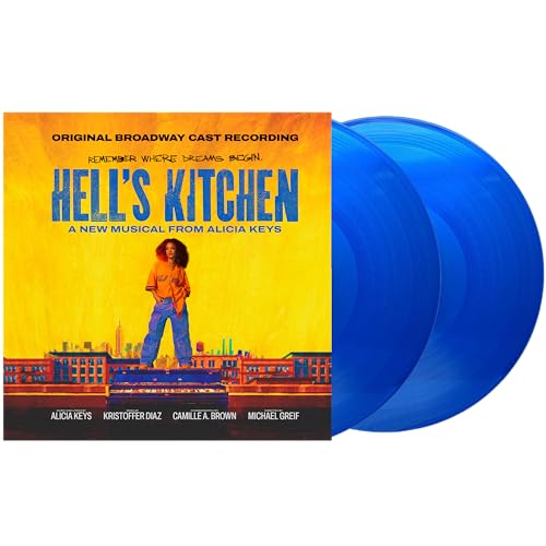 Alicia Keys/Shoshana Bean/Maleah Joi Moon - Hell’s Kitchen (Original Broadway Cast Recording) [Transparent Blue 2 LP] | Mint (M) Mint (M)-