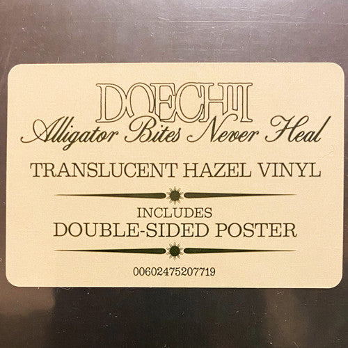 Alligator Bites Never Heal (TRANSLUCENT HAZEL VINYL)*DISCOUNTED* |-
