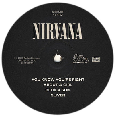 Nirvana - Nirvana (200 GRAM VINYL) | Mint (M) Mint (M)-