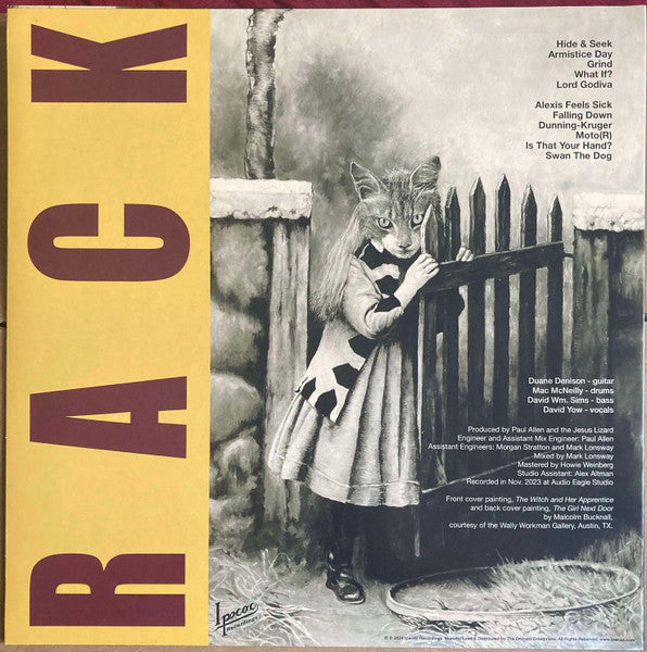 The Jesus Lizard - Rack (SILVER STREAK VINYL) | Mint (M) Mint (M)-
