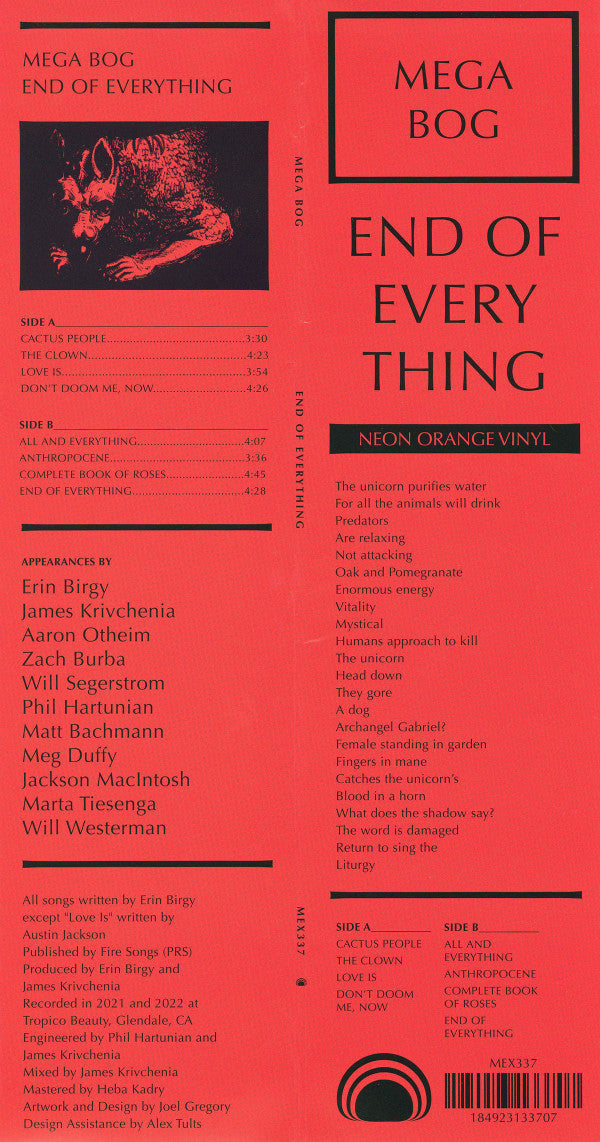 Mega Bog - End Of Everything | Mint (M) Mint (M)-