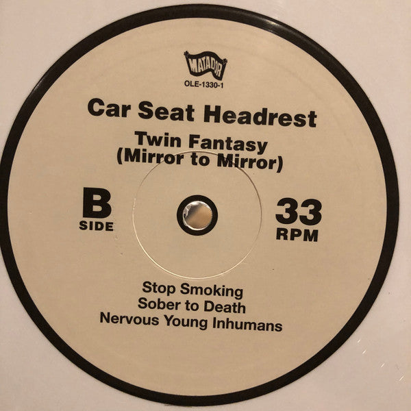Car Seat Headrest - Twin Fantasy (Mirror To Mirror) (WHITE VINYL) | Mint (M) Mint (M)-
