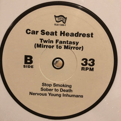 Car Seat Headrest - Twin Fantasy (Mirror To Mirror) (WHITE VINYL) | Mint (M) Mint (M)-