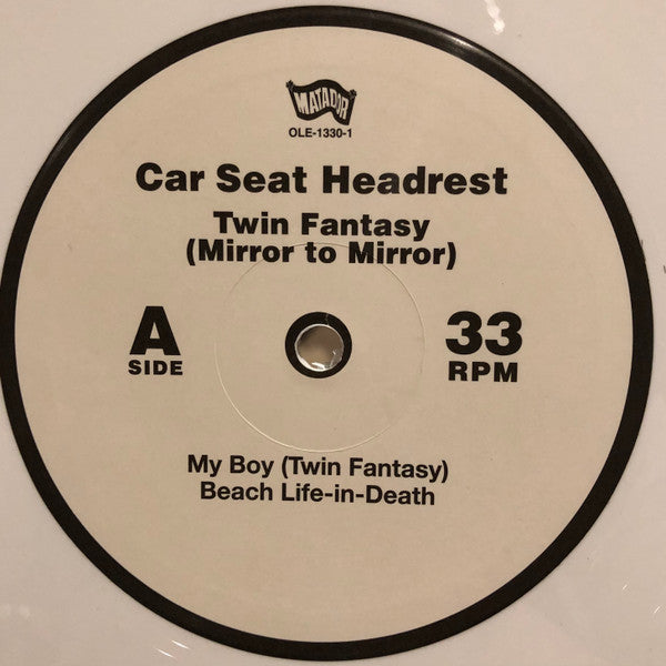 Car Seat Headrest - Twin Fantasy (Mirror To Mirror) (WHITE VINYL) | Mint (M) Mint (M)-