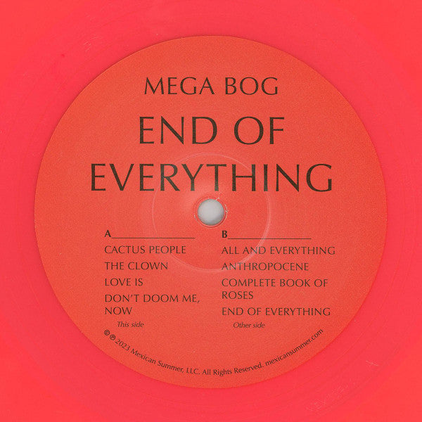 Mega Bog - End Of Everything | Mint (M) Mint (M)-