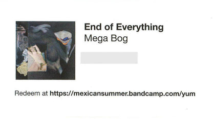 Mega Bog - End Of Everything | Mint (M) Mint (M)-