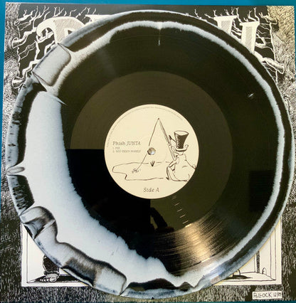 Phish - Junta (FLUFFHEAD BLACK & WHITE SWIRL VINYL) | Mint (M) Mint (M)-