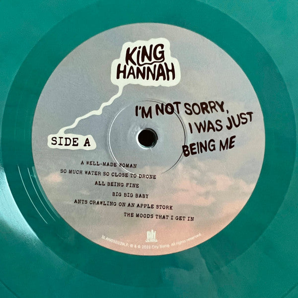 King Hannah - I'm Not Sorry, I Was Just Being Me | Mint (M) Mint (M)-