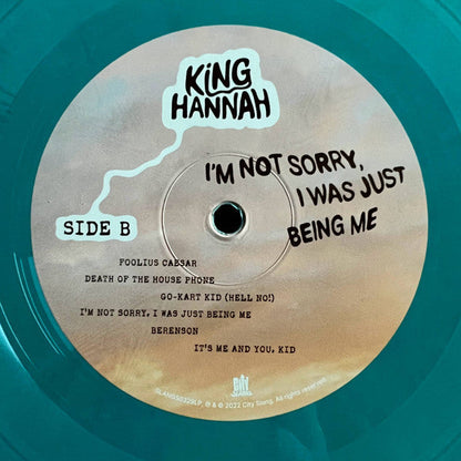 King Hannah - I'm Not Sorry, I Was Just Being Me | Mint (M) Mint (M)-