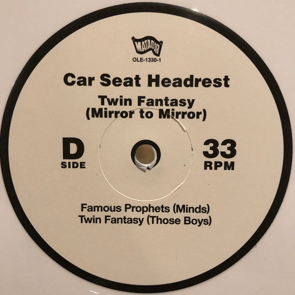 Car Seat Headrest - Twin Fantasy (Mirror To Mirror) (WHITE VINYL) | Mint (M) Mint (M)-