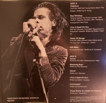 Nick Cave - Blood On Your Saddle (NUMBERED SPLATTER VINYL) | Mint (M) Mint (M)-